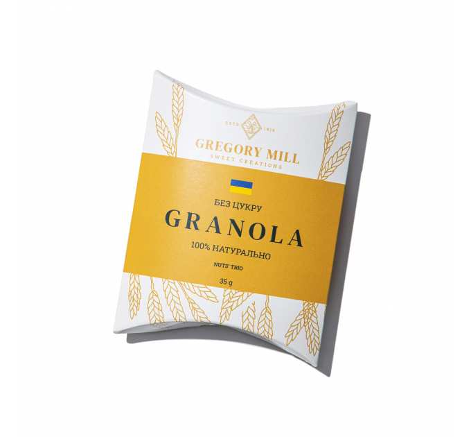 Гранола Gregory Mill Nuts’ Trio, 35 г