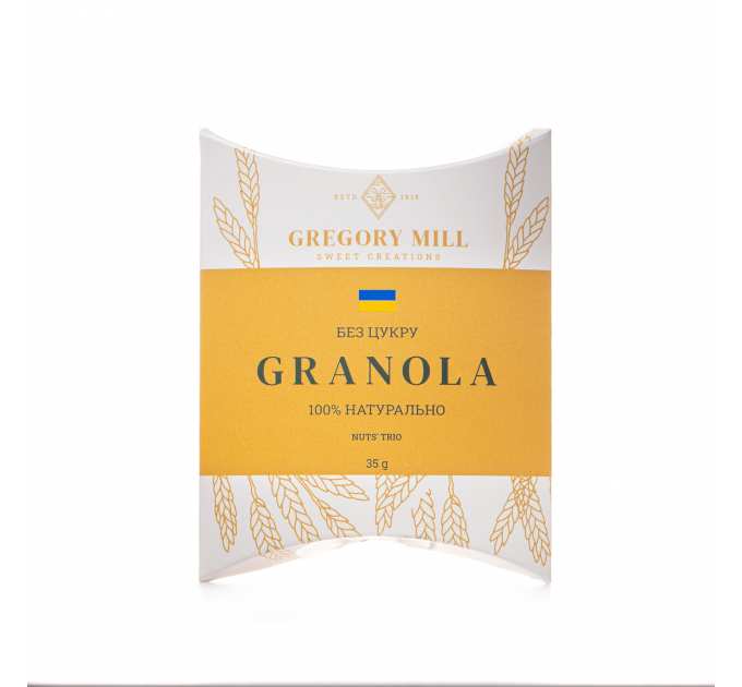 Гранола Gregory Mill Nuts’ Trio, 35 г