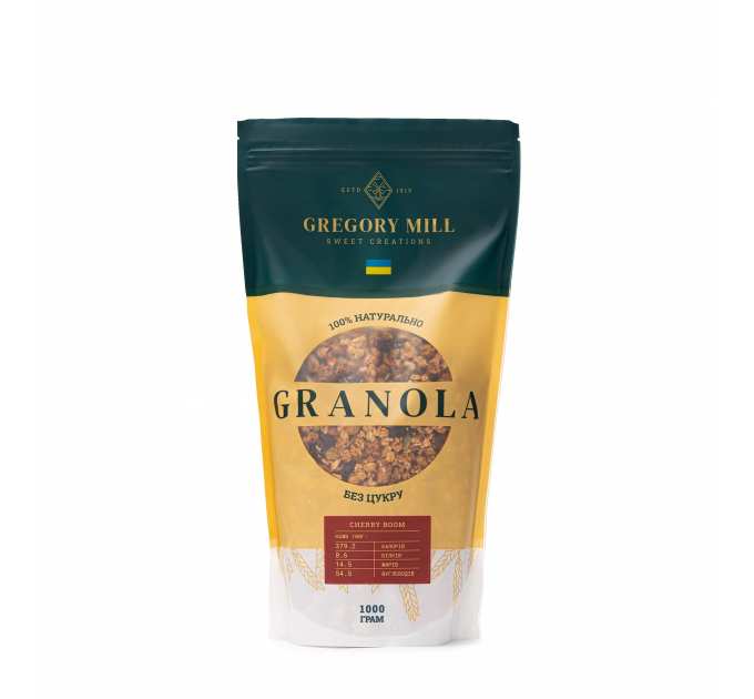 Гранола Gregory Mill Cherry Boom, 1000 г