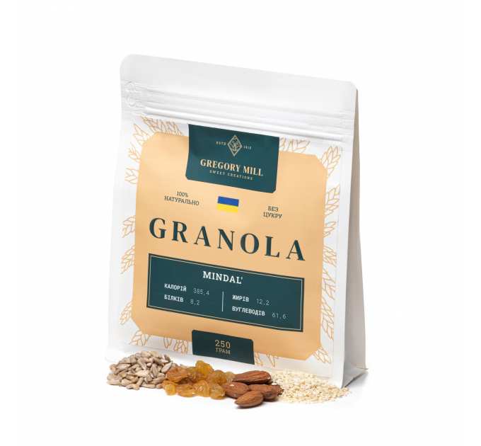 Гранола Gregory Mill Almond, 250 г