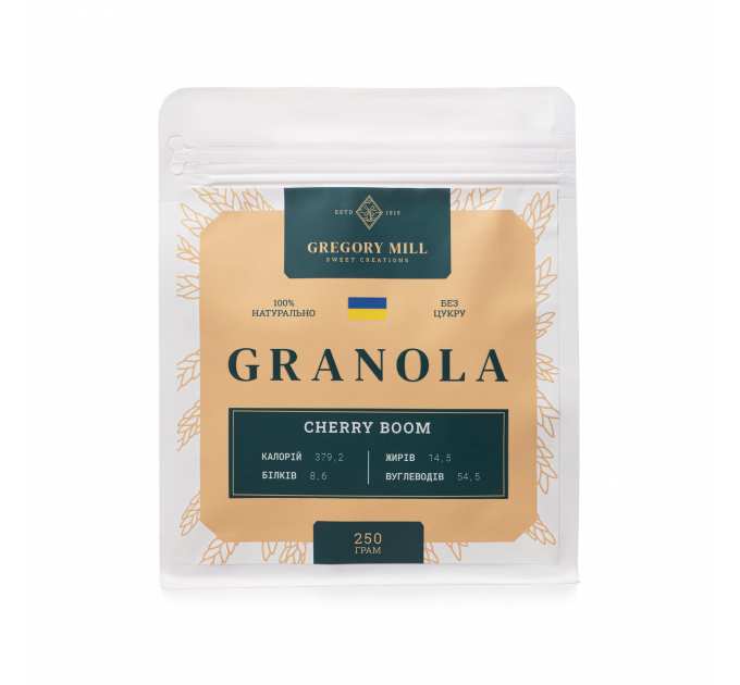 Гранола Gregory Mill Cherry Boom, 250 г