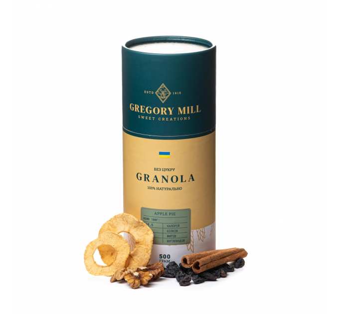 Гранола Gregory Mill Apple Pie, 500 г