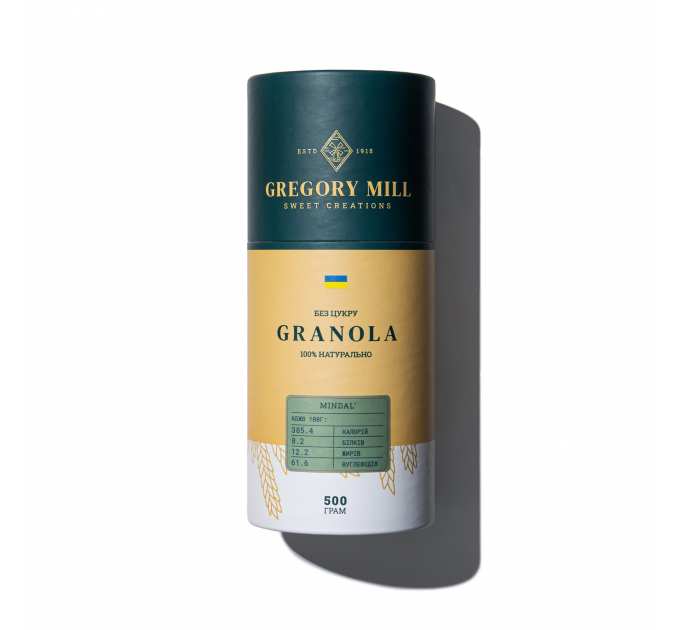 Гранола Gregory Mill Almond, 500 г