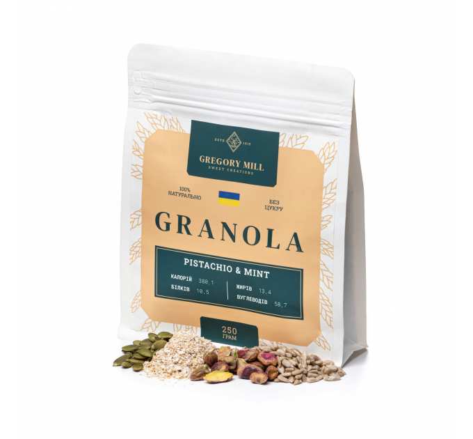 Смачний набір Nuts’ Gregory Set Sweet Cashew, Nuts’ Trio, Pistachio & Mint 750 г