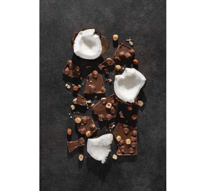 Набір граноли Pistachio & Mint, Banana 2 кг & Chocolate Coconut 500г у подарунок Gregory Mill