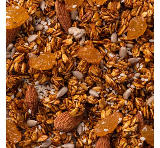 Набір граноли Mini Almond, 1 кг & Nuts’ Trio, 250 г у подарунок Gregory Mill