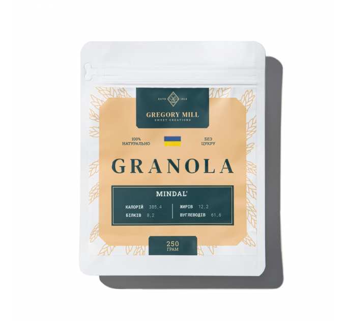 Гранола Gregory Mill Almond, 250 г