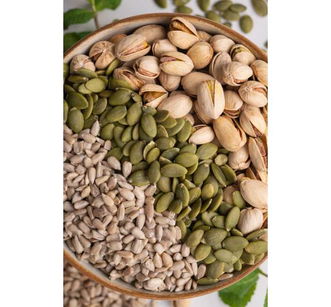 Смачний набір Nuts’ Gregory Set Sweet Cashew, Nuts’ Trio, Pistachio & Mint 750 г