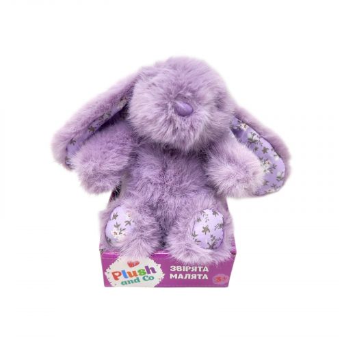 Мяка іграшка Plush and Co ЗАЙЧИК (ВИД 2) 16см з вушками