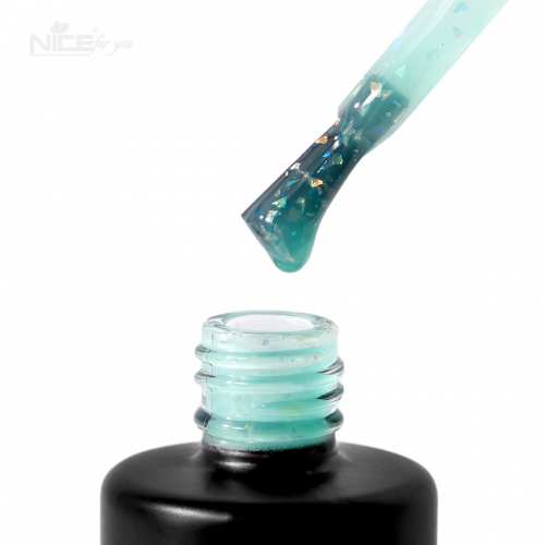 Цветная база Nice for you Spring Base №04 Mint potal Мятная с поталю 12 г