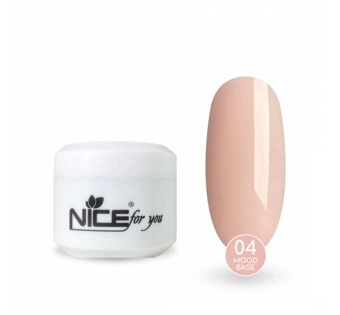 Камуфлирующая база Nice for you Mood base №04 Кремовая 30 г