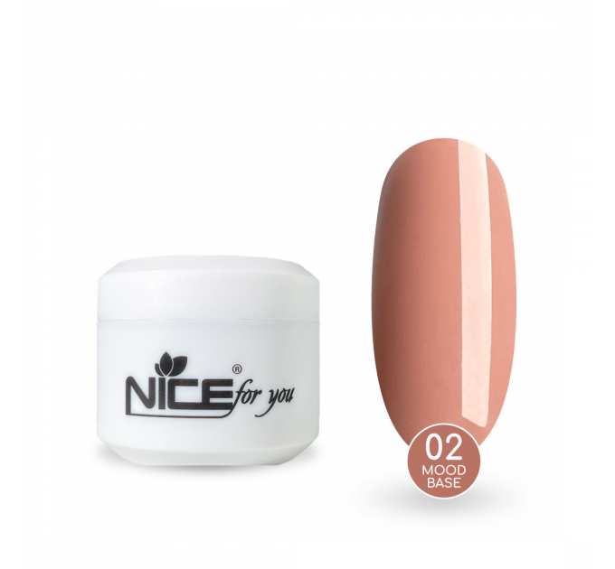 Камуфлирующая база Nice for you Mood base №02 Какао 30 г