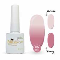 Термо-база Nice for you Smoky Nude №05 Wild Orchid Тепло-розовая 8.5 г