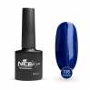 Гель-лак Nice for you Cosmo Basic №135 Сапфировый с голубой блесткой 8.5 г
