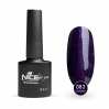 Гель-лак Nice for you Cosmo Basic №083 Темно-фиолетовый с блесткой 8.5 г
