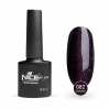 Гель-лак Nice for you Cosmo Basic №082 Ежевичный с голубой блесткой 8.5 г