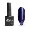 Гель-лак Nice for you Cosmo  Basic №030 Фиолетово-синий с голубой блесткой 8.5 г