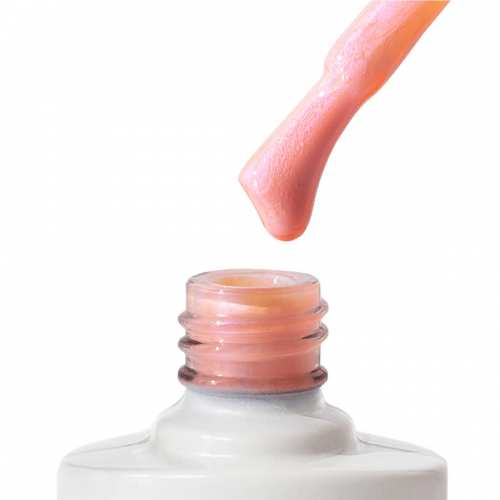 Гель-лак Nice for you Жемчужинка №15 Pink peach Персиково-розовый 8.5 г