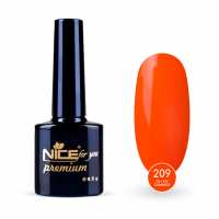 Гель-лак Nice for you My summer Premium №209 Мандариновый 8.5 г