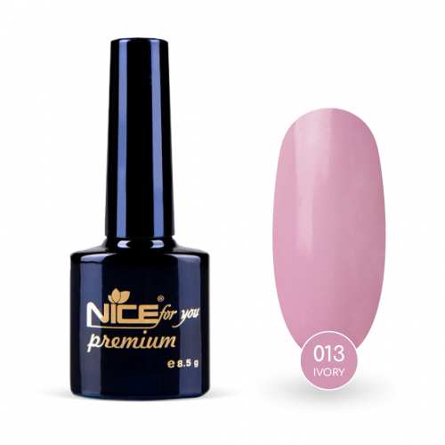 Гель-лак Nice for you Ivory Premium №013 Кварцевый 8.5 г
