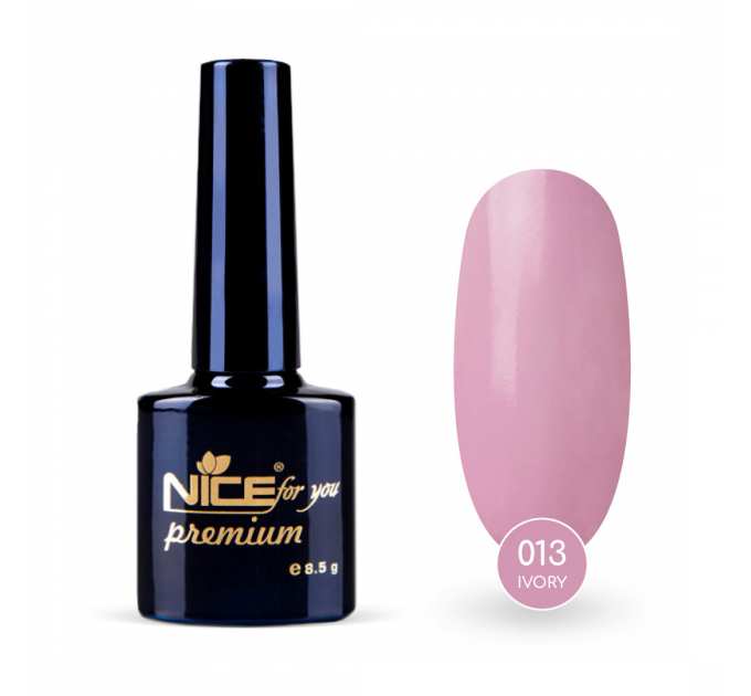 Гель-лак Nice for you Ivory Premium №013 Кварцевый 8.5 г