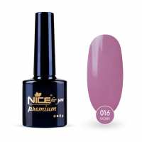 Гель-лак Nice for you Ivory Premium №016 Пудро-розовый 8.5 г