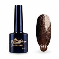 Гель-лак Nice for you Sparkles №085 Шоколадный с шимером 8.5 г