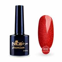 Гель-лак Nice for you Sparkles №032 Клубничный с блестками 8.5 г