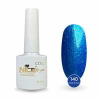 Гель-лак Nice for you Sparkles №C-140 Кобальтовый с шимером 8.5 г