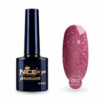 Гель-лак Nice for you Sparkles №052 Лилово-розовый с голографическими блестками 8.5 г