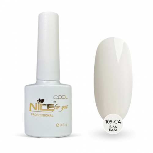 База для акварели Nice for you Сool 109-СА Aquarelle base Белая 8.5 г