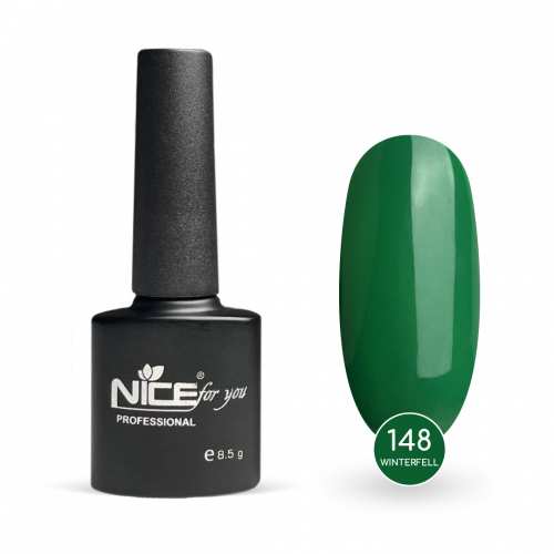 Гель-лак Nice for you Winterfell Basic №148 Зеленый 8.5 г