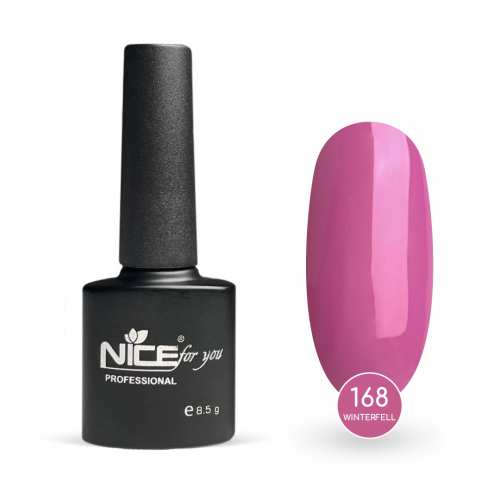 Гель-лак Nice for you Winterfell Basic №168 Розовый свитер 8.5 г