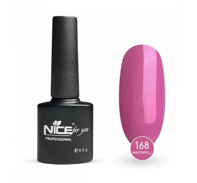Гель-лак Nice for you Winterfell Basic №168 Розовый свитер 8.5 г