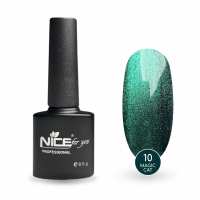Гель-лак Nice for you Magic cat №10 Хвойный 8.5 г