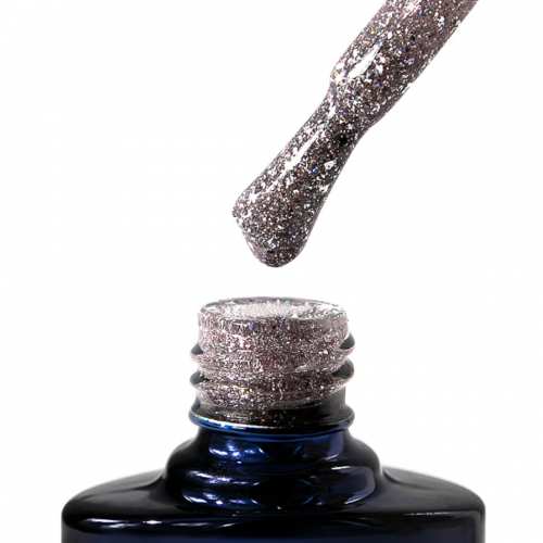 Гель-лак Nice for you Shine №02 светоотражающий Розовое золото 8.5 г