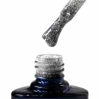 Гель-лак Nice for you Shine №01 светоотражающий Серебристый 8.5 г