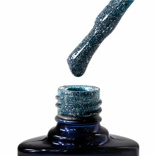 Гель-лак Nice for you Shine №07 светоотражающий Голубой 8.5 г