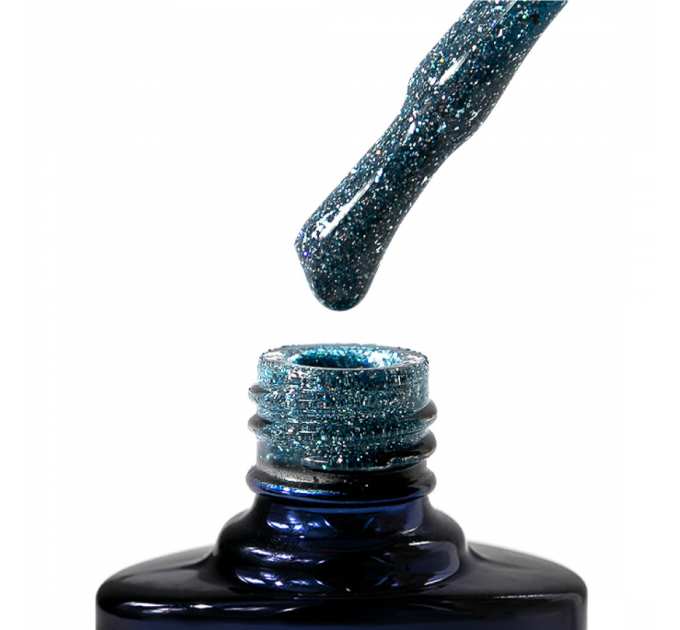Гель-лак Nice for you Shine №07 светоотражающий Голубой 8.5 г