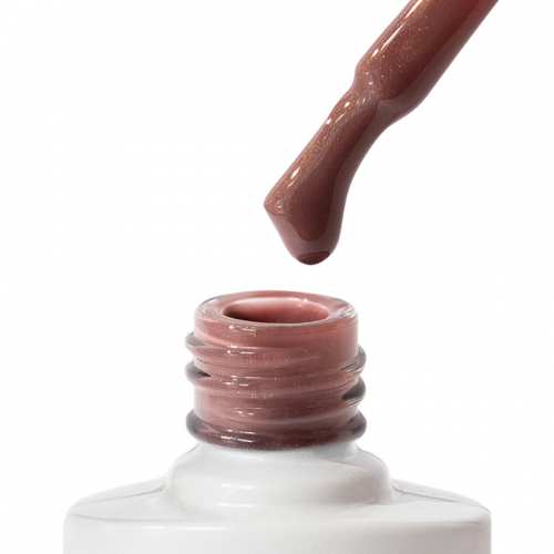 Гель-лак Nice for you Shimmer Cool 006-С Тепло-коричневый 8.5 г