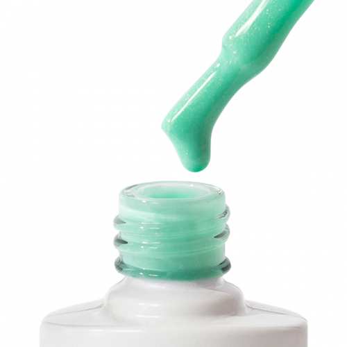 Гель-лак Nice for you Shimmer Cool 158-С Салатовый 8.5 г