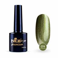 Гель-лак Nice for you Aquawoman Premium №074 Оливковый 8.5 г