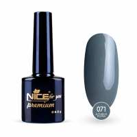 Гель-лак Nice for you Autumn in Poltava Premium №071 Серо-зеленый 8.5 г