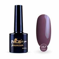Гель-лак Nice for you Autumn in Poltava Premium №257 Пудрово-фиолетовый 8.5 г