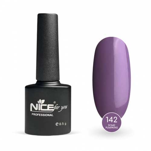 Гель-лак Nice for you Some Pumpkins Basic №142 Сиреневый 8.5 г
