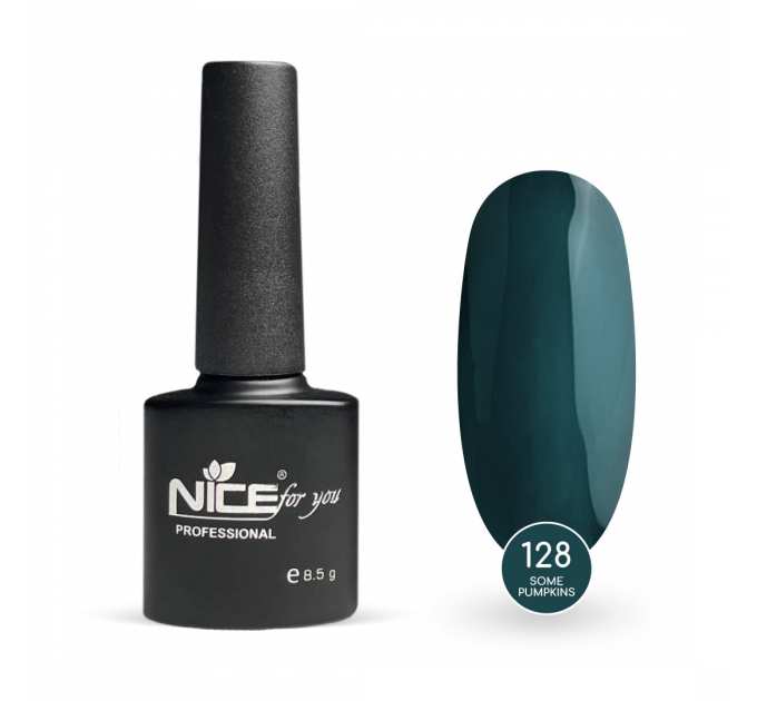 Гель-лак Nice for you Some Pumpkins Basic №128 Изумрудный 8.5 г