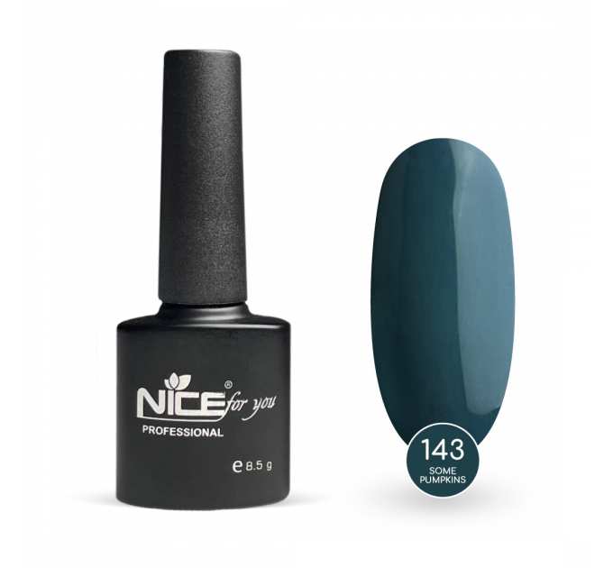 Гель-лак Nice for you Some Pumpkins Basic №143 Морская волна 8.5 г