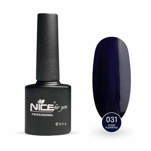 Гель-лак Nice for you Some Pumpkins Basic №031 Сине-фиолетовый 8.5 г