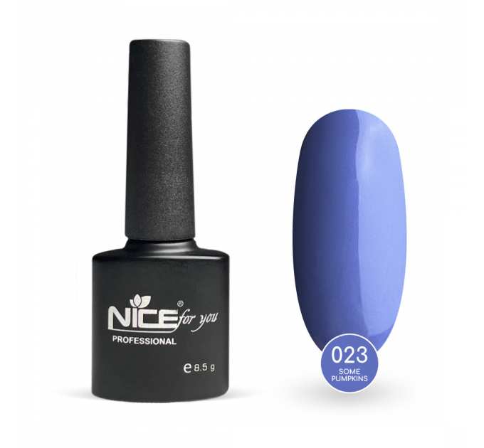 Гель-лак Nice for you Some Pumpkins Basic №023 Васильковый 8.5 г