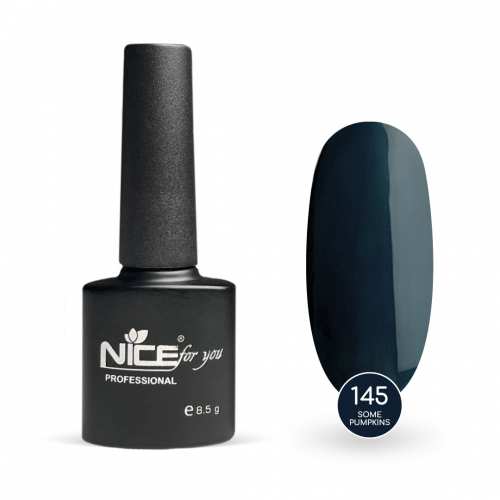 Гель-лак Nice for you Some Pumpkins Basic №145 Сине-зеленый 8.5 г